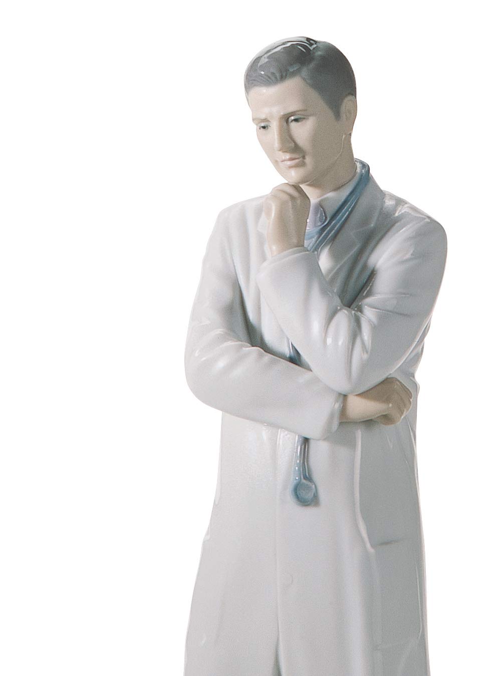 Lladró Dottore figurina porcellana medico carnagione chiara
