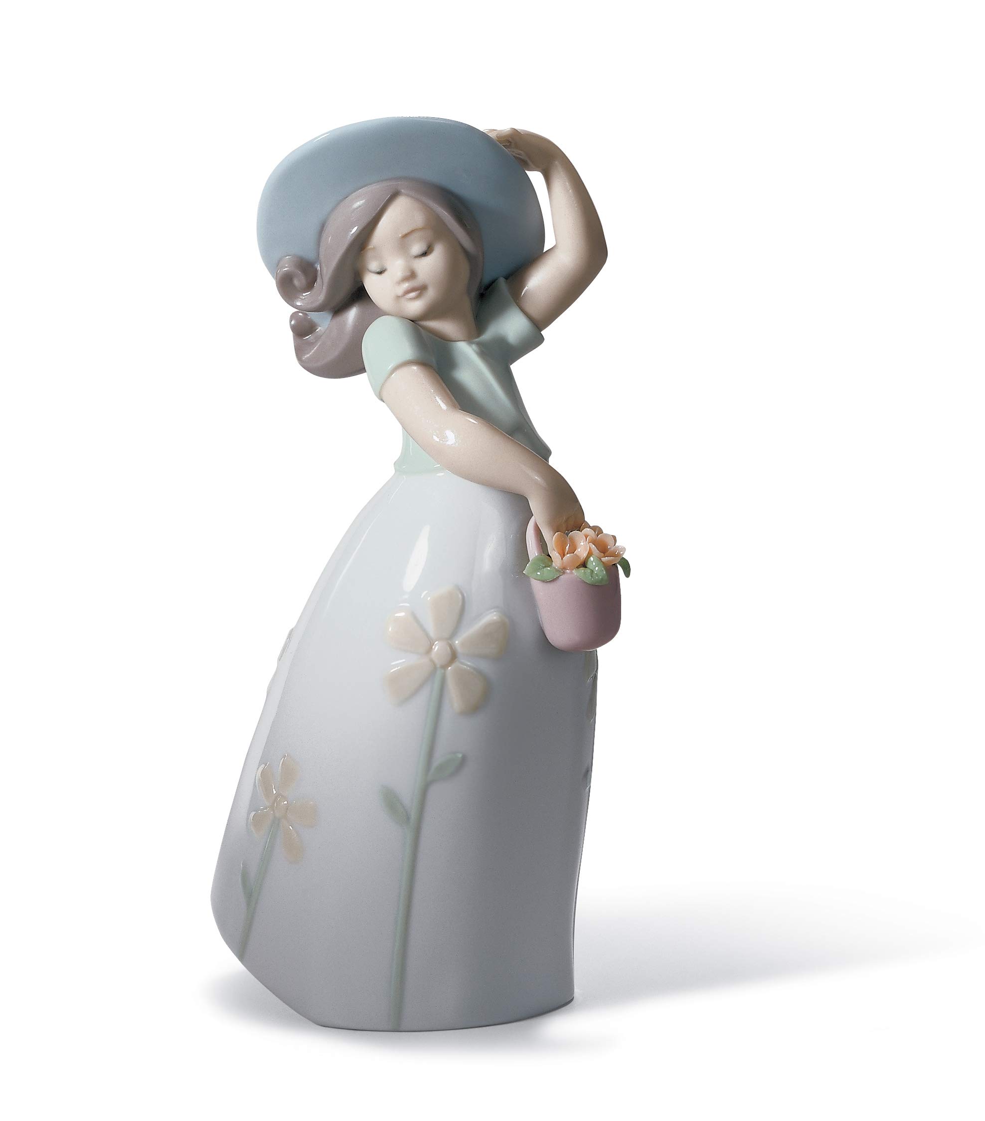 Lladró Bimba Piccola Margherita figurina porcellana fatta a mano