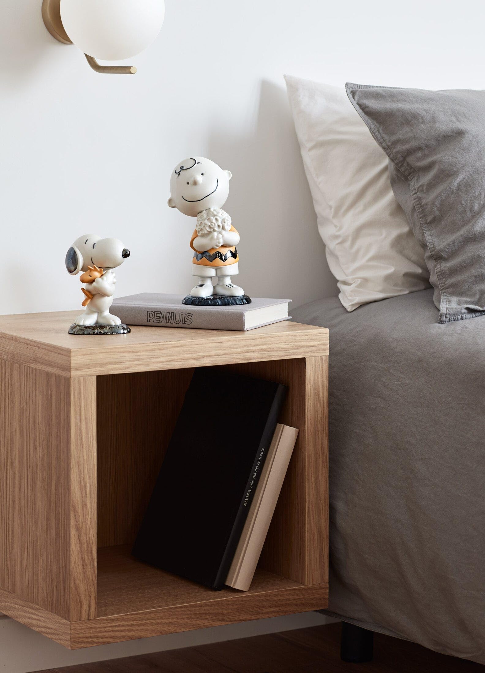 Lladró Snoopy statuetta porcellana Sculture pop da collezione