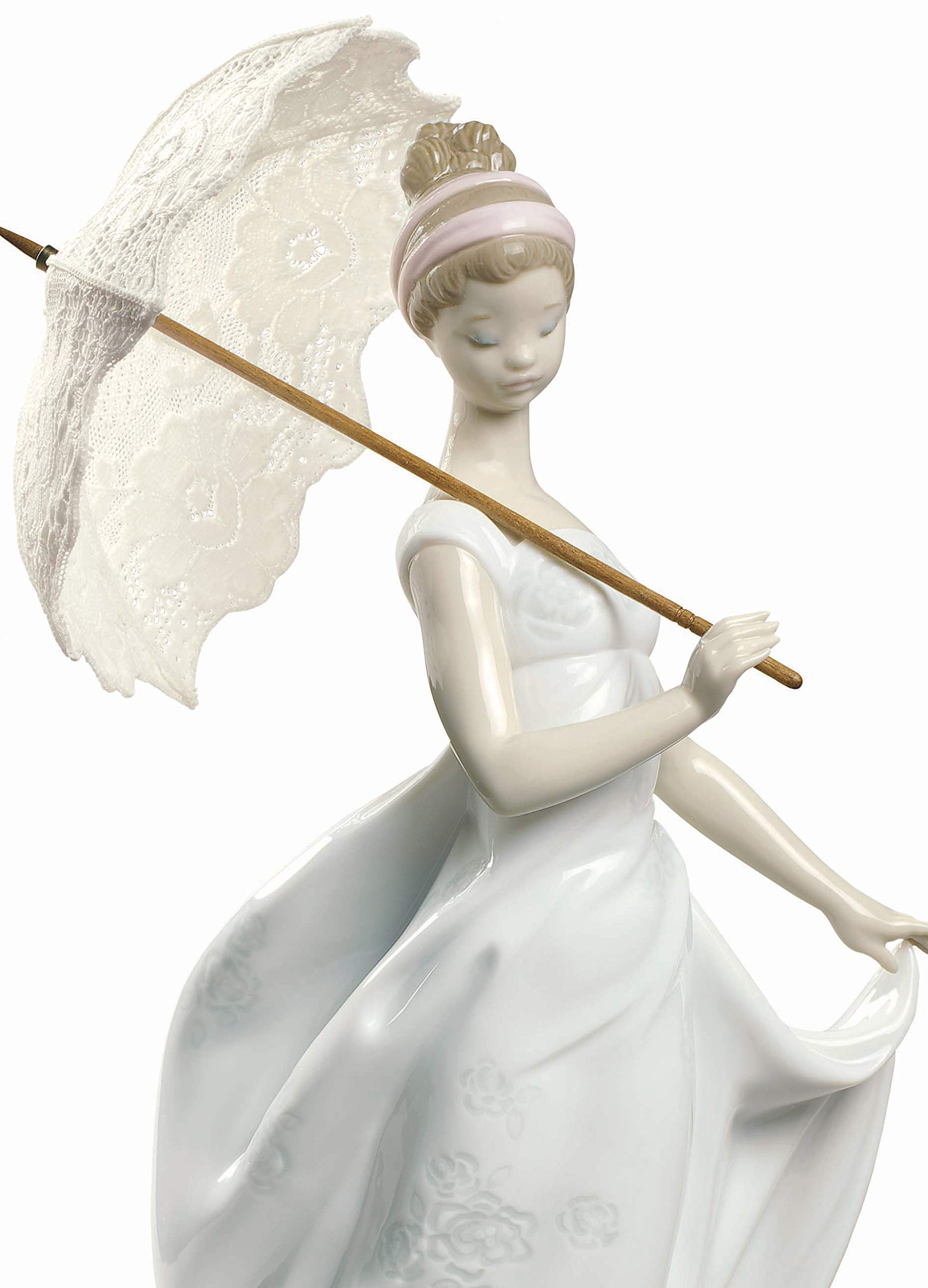 Lladró Sculture Donna Eleganza figurina porcellana donna