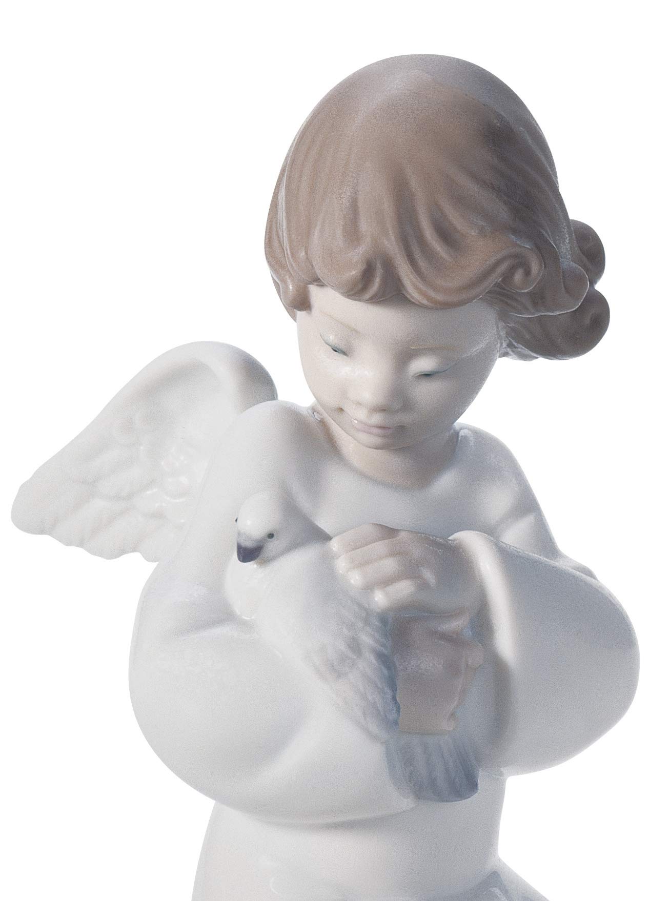 Lladró Sculture Angelo Protezione Amorosa figurina angelo