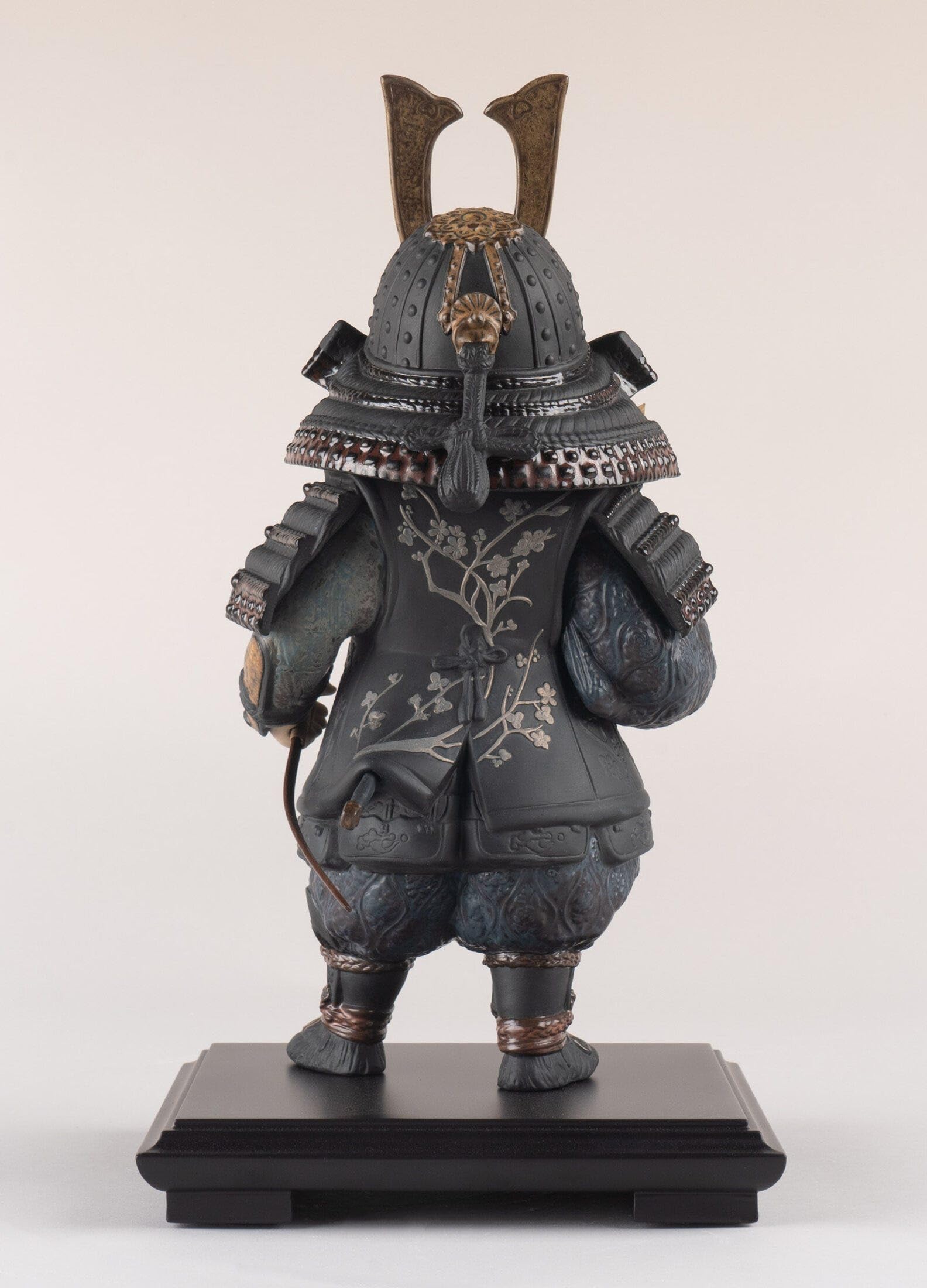 Lladró Sculture Bambino Samurai statuetta marrone