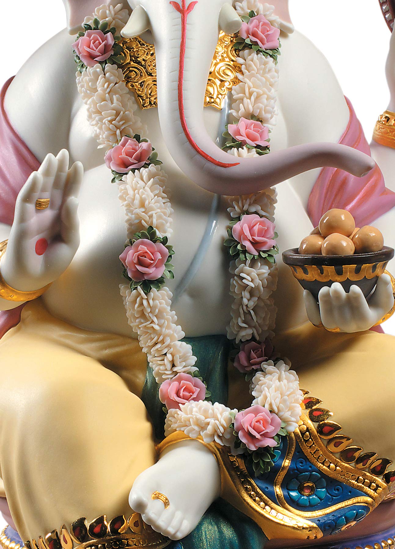 Lladró Alta Porcellana Lord Ganesha scultura limitata