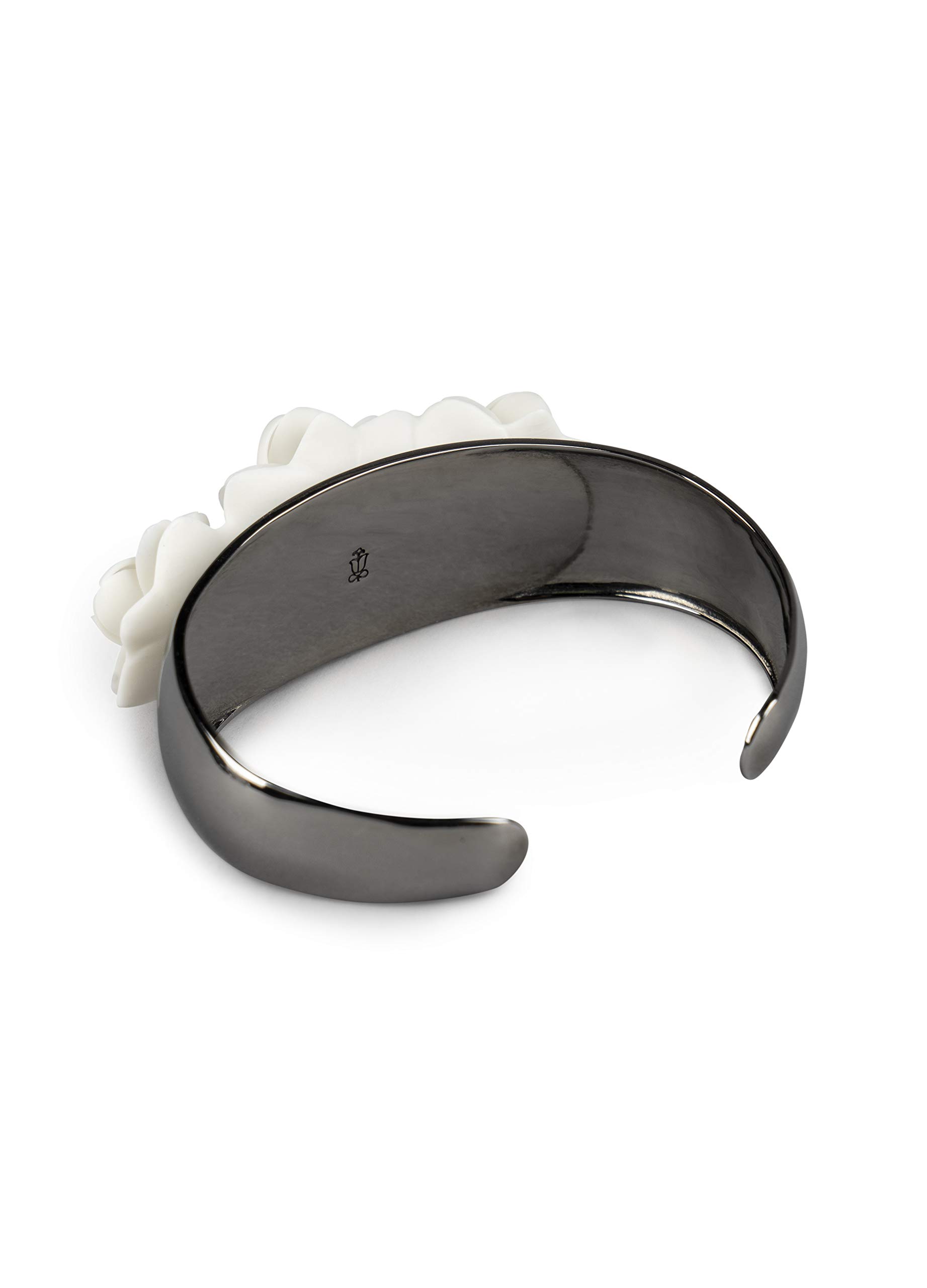 Lladró Gioielli Orchidea Bracciale in porcellana fiore bianco