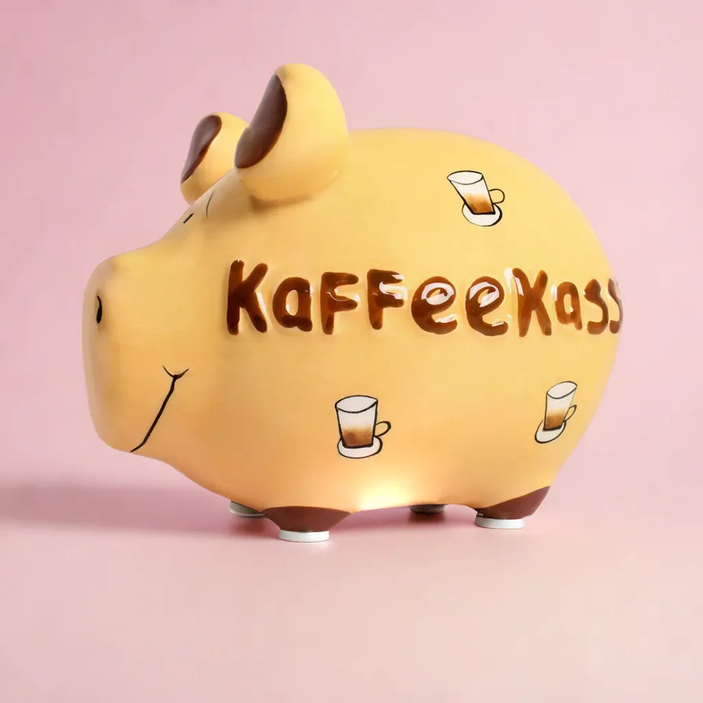 Sparschwein Company Kleinschweine Kaffeekasse salvadanaio caffè