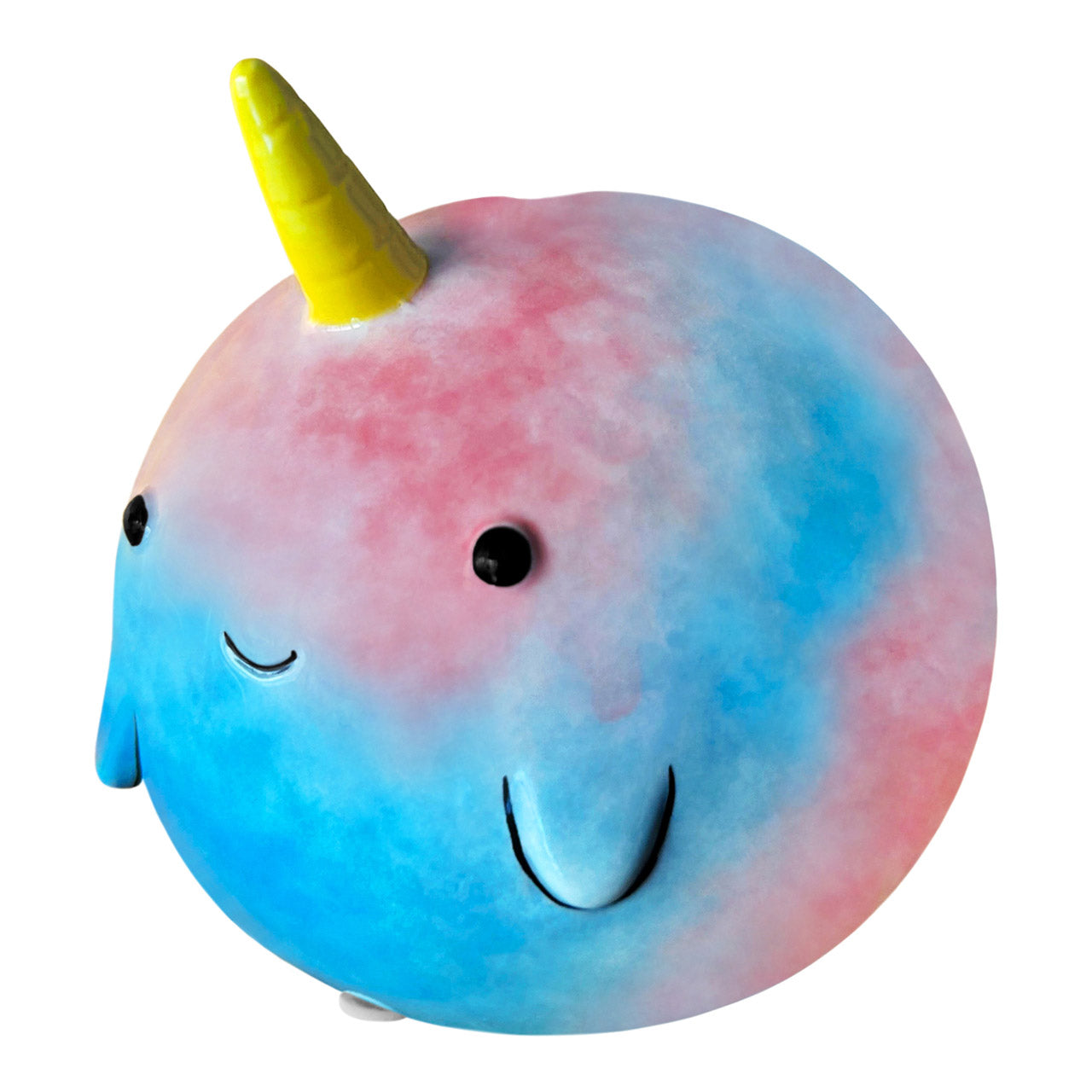 Sparschwein Kleinhaie Narwal salvadanaio piccolo blu ceramica