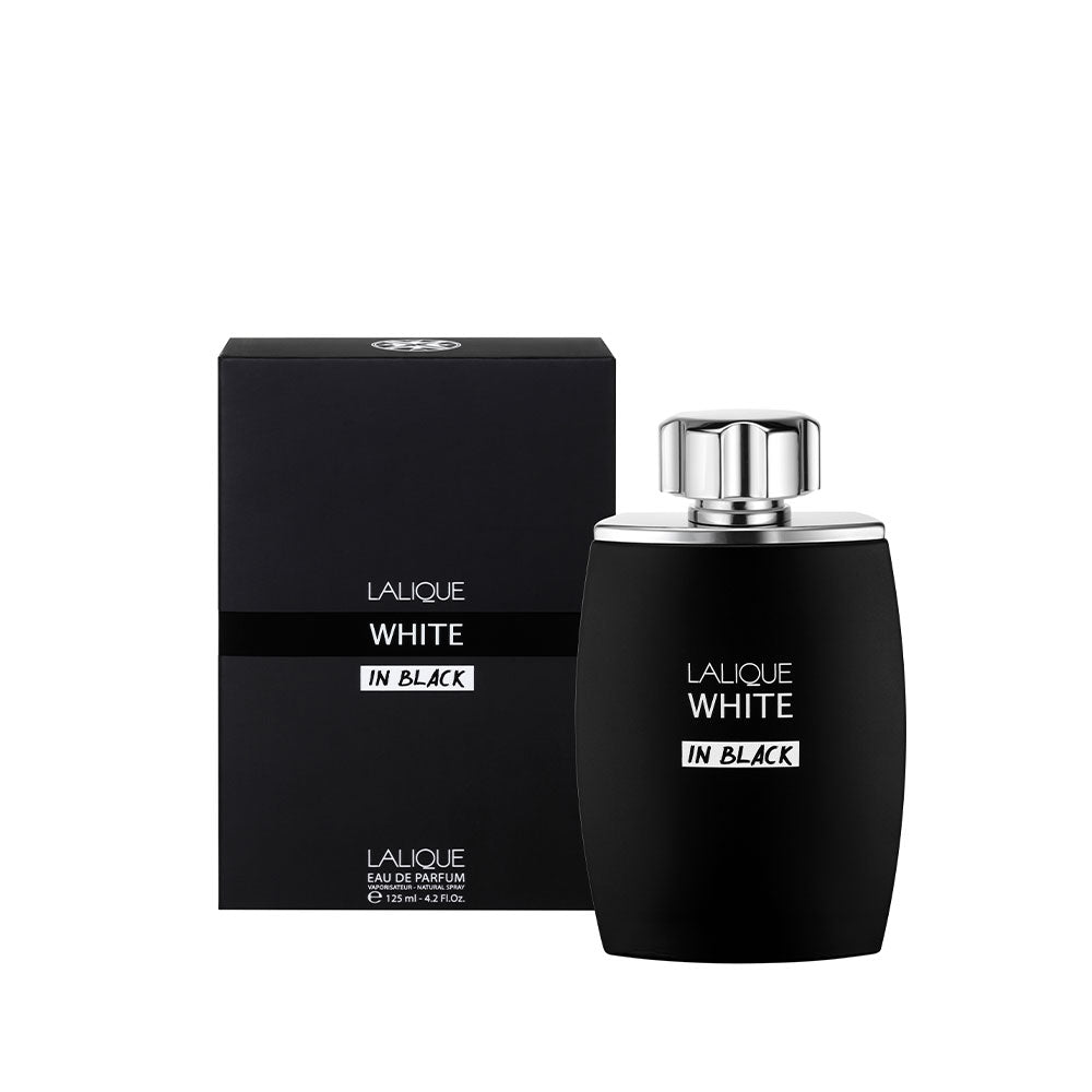 Lalique White in Black eau de parfum uomo 125 ml ambrato
