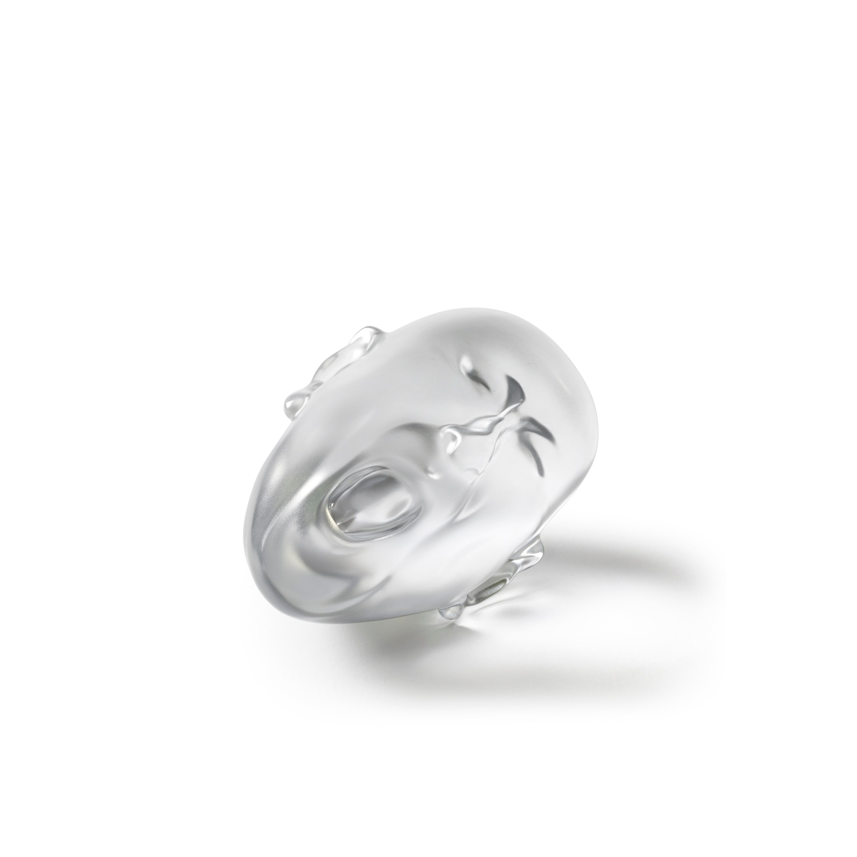 Lalique Art Yawning Man Scultura Cristallo Taglia S 2026