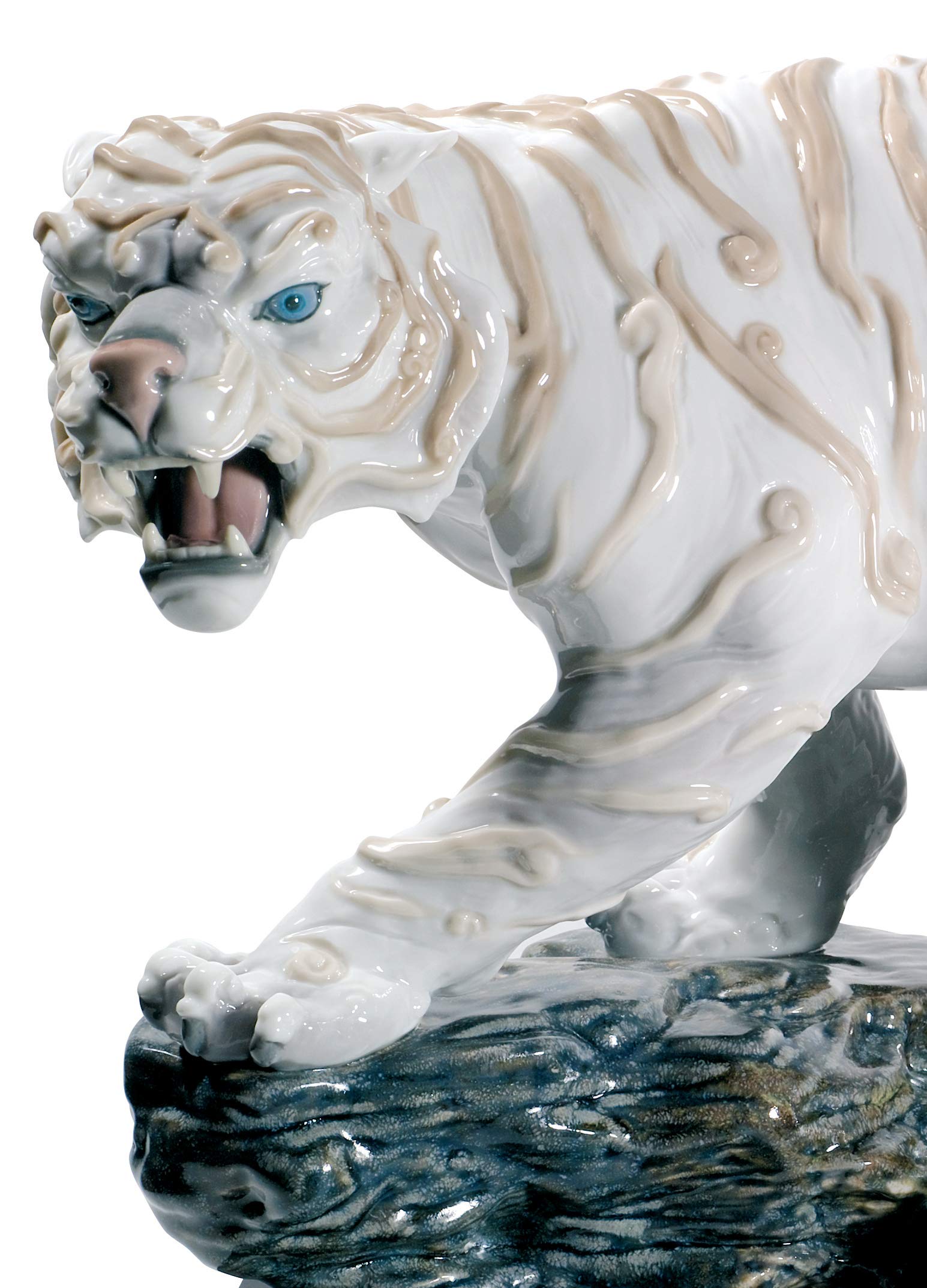 Lladró Tigre Mitologica figurina porcellana edizione limitata