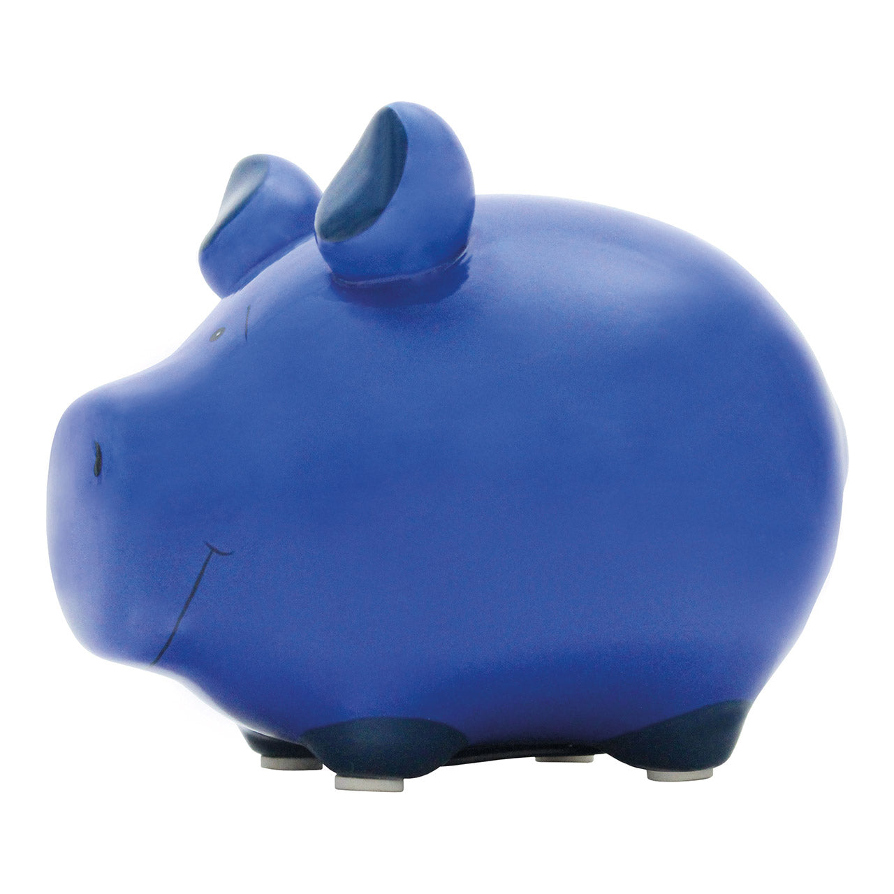 Sparschwein Company Kleinschweine Basic Blu salvadanaio ceramica blu