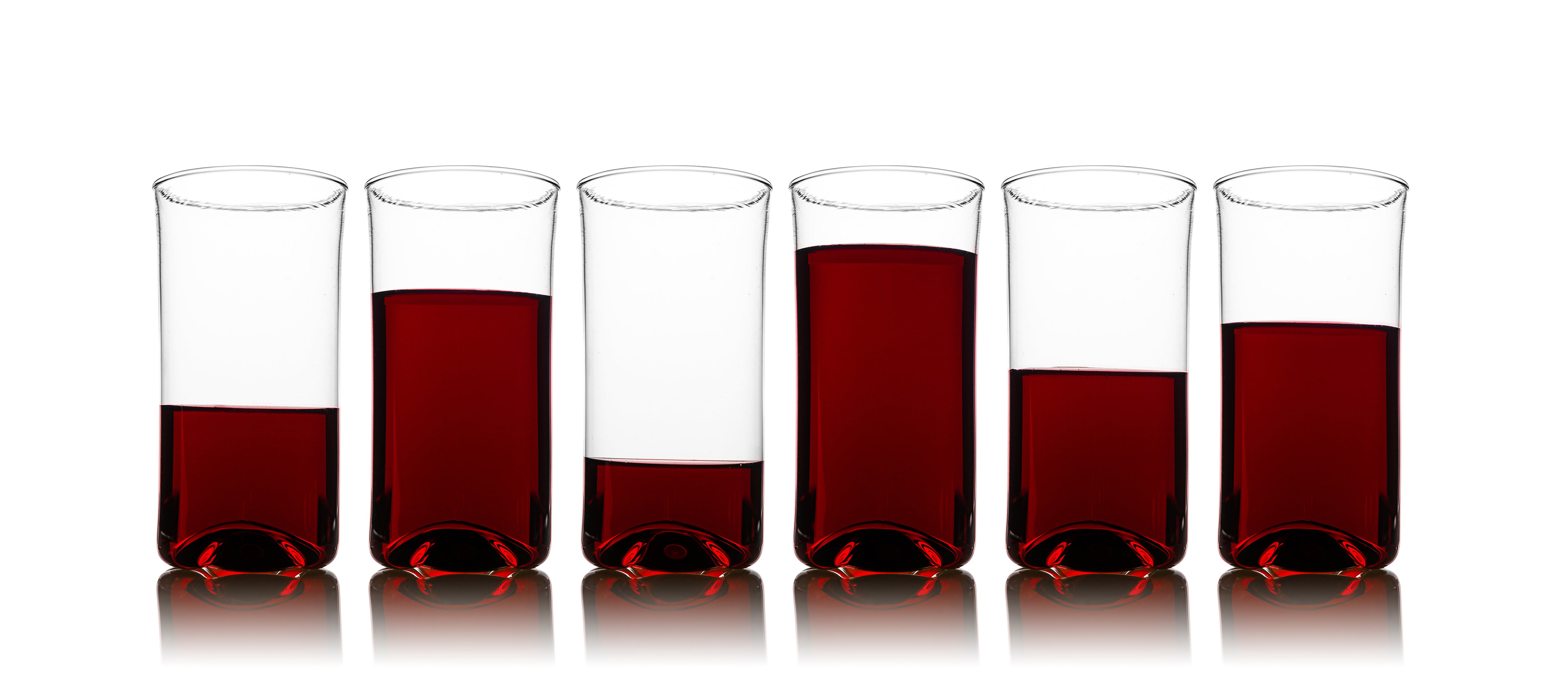 Vaporetto Macà 6 bicchieri high tumbler vetro trasparente