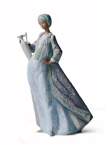 Lladró Sculture Acque dell'Oasi figurina gres blu 40 cm