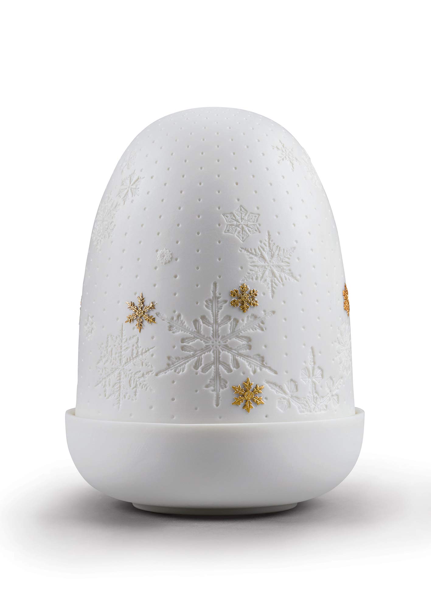 Lladró Snowflakes Dome lampada tavolo porcellana