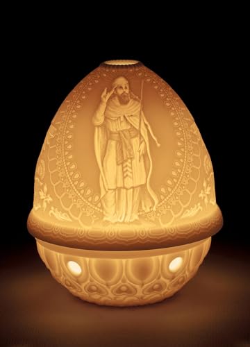 Lladró Zarathustra litofania in porcellana con luce