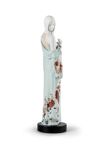 Lladró Sculture Beauty with Dragon Tattoo statuetta kimono