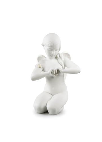 Lladró Angelo Cuore Celestiale scultura porcellana angelo