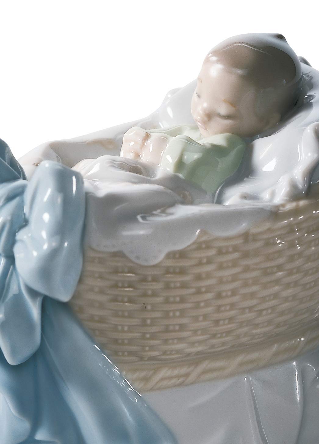Lladró Un Regalo Dal Cielo Bimbo figurina porcellana fatto a mano