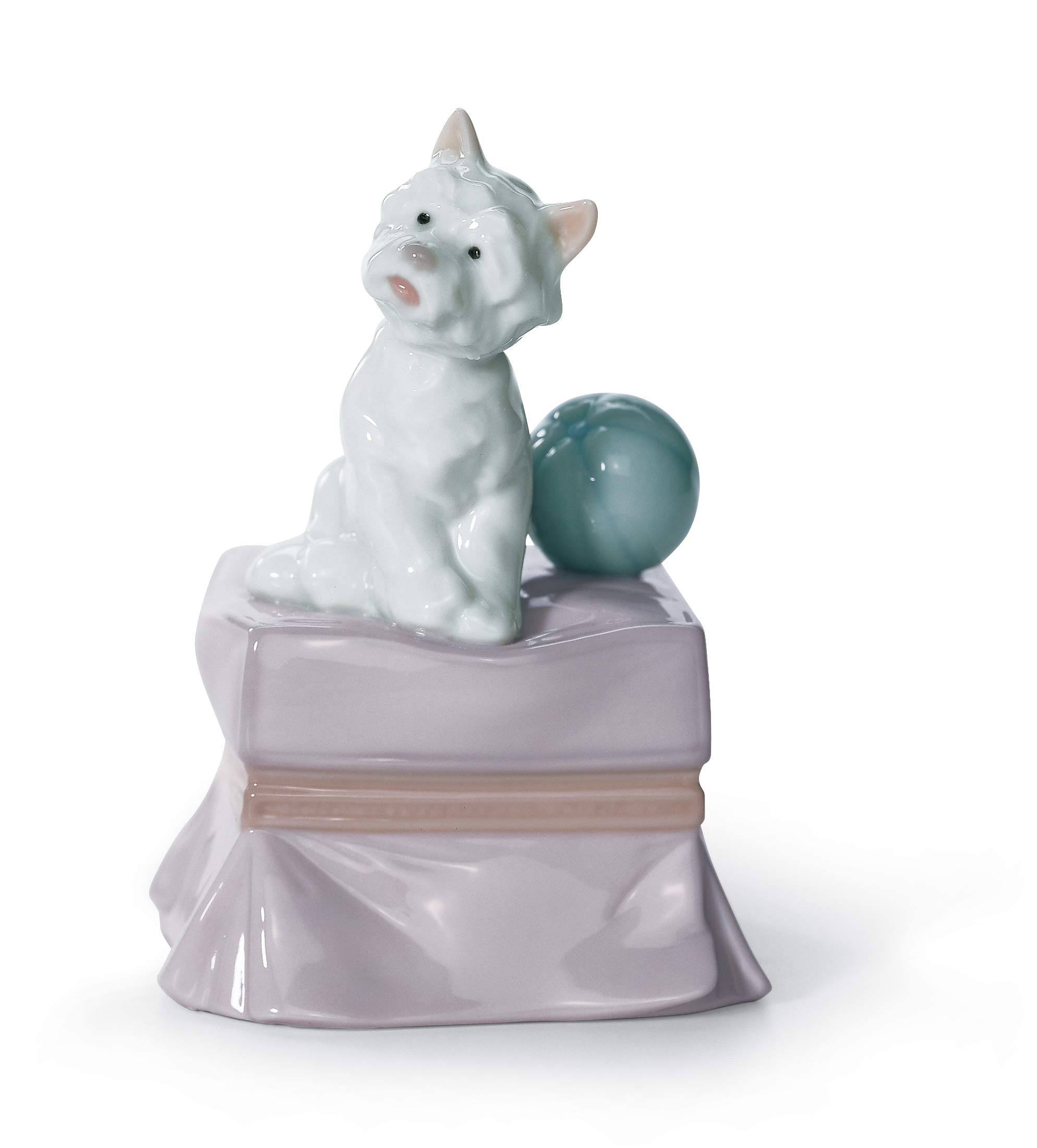 Lladró Sculture Il Compagno Migliore cane figurina porcellana