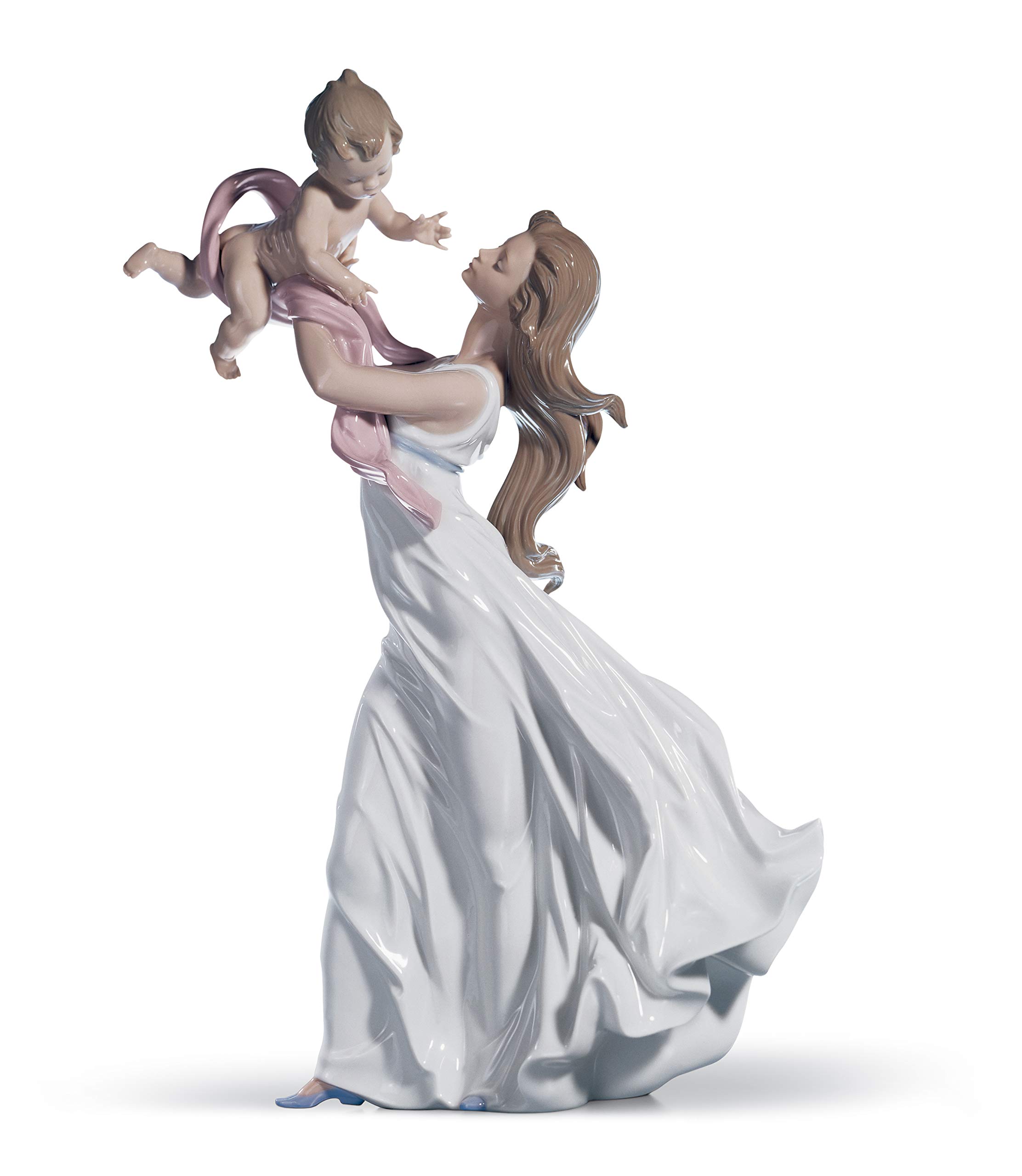Lladró Sculture Mio Bellissimo Bebè Figurina Porcellana Madre