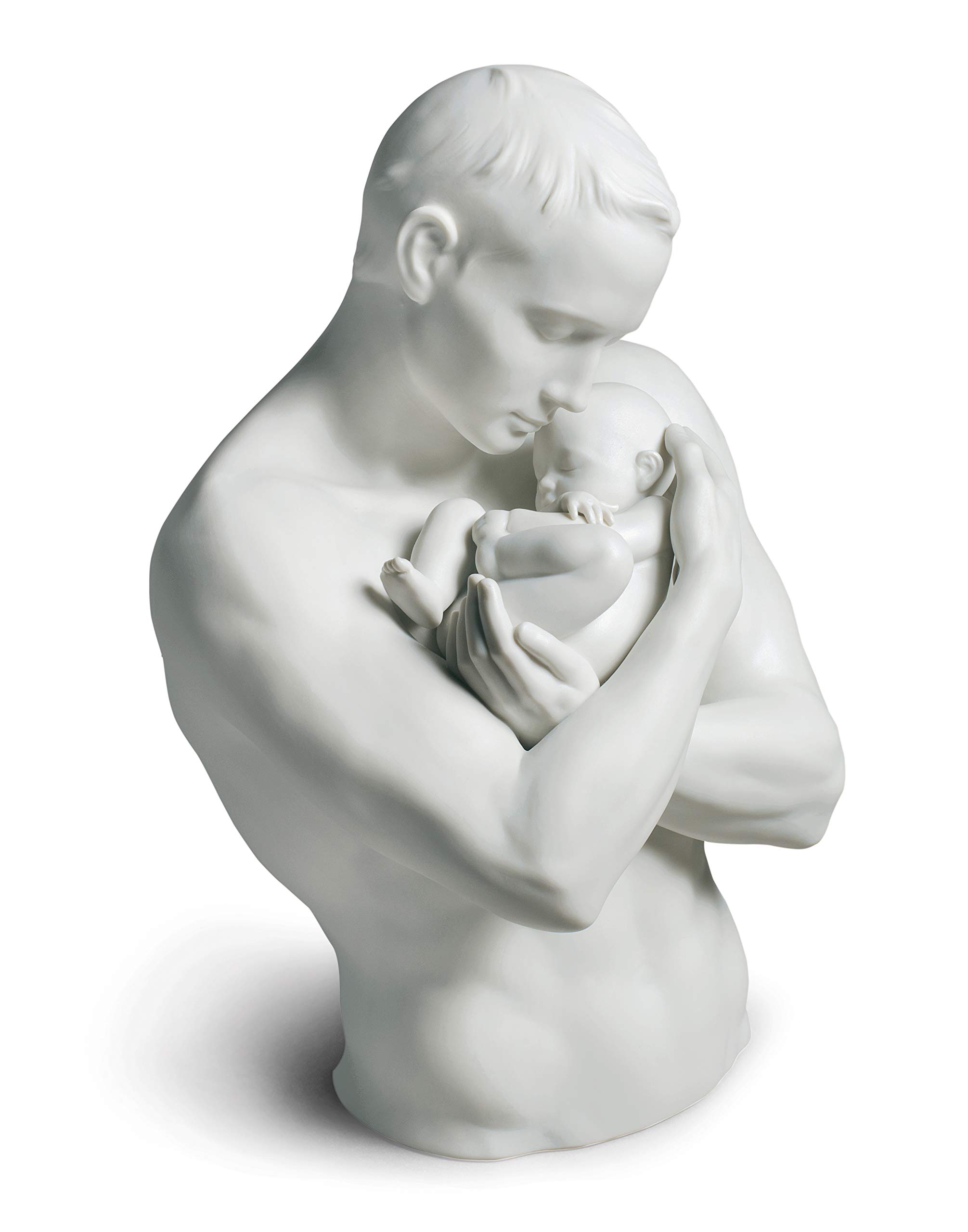Lladró Sculture Protezione Paterna figurina porcellana papà