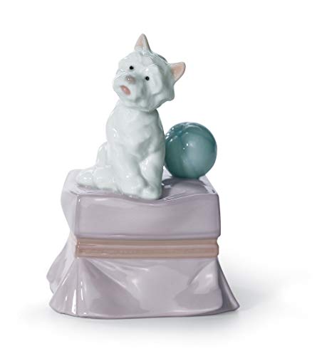 Lladró Sculture Il Compagno Migliore cane figurina porcellana