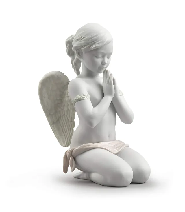 Lladró Angelo Preghiera Celestiale figurina porcellana