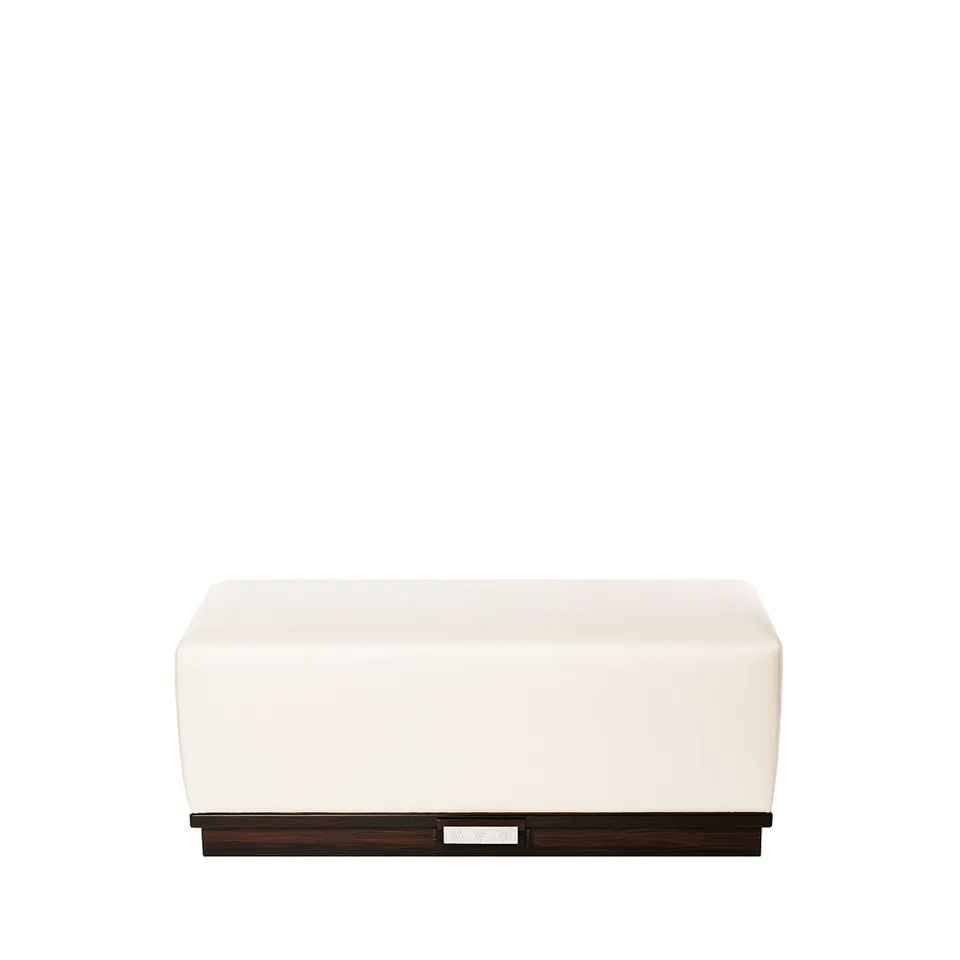 René Lalique Raisins pouf ottomana motivo uva