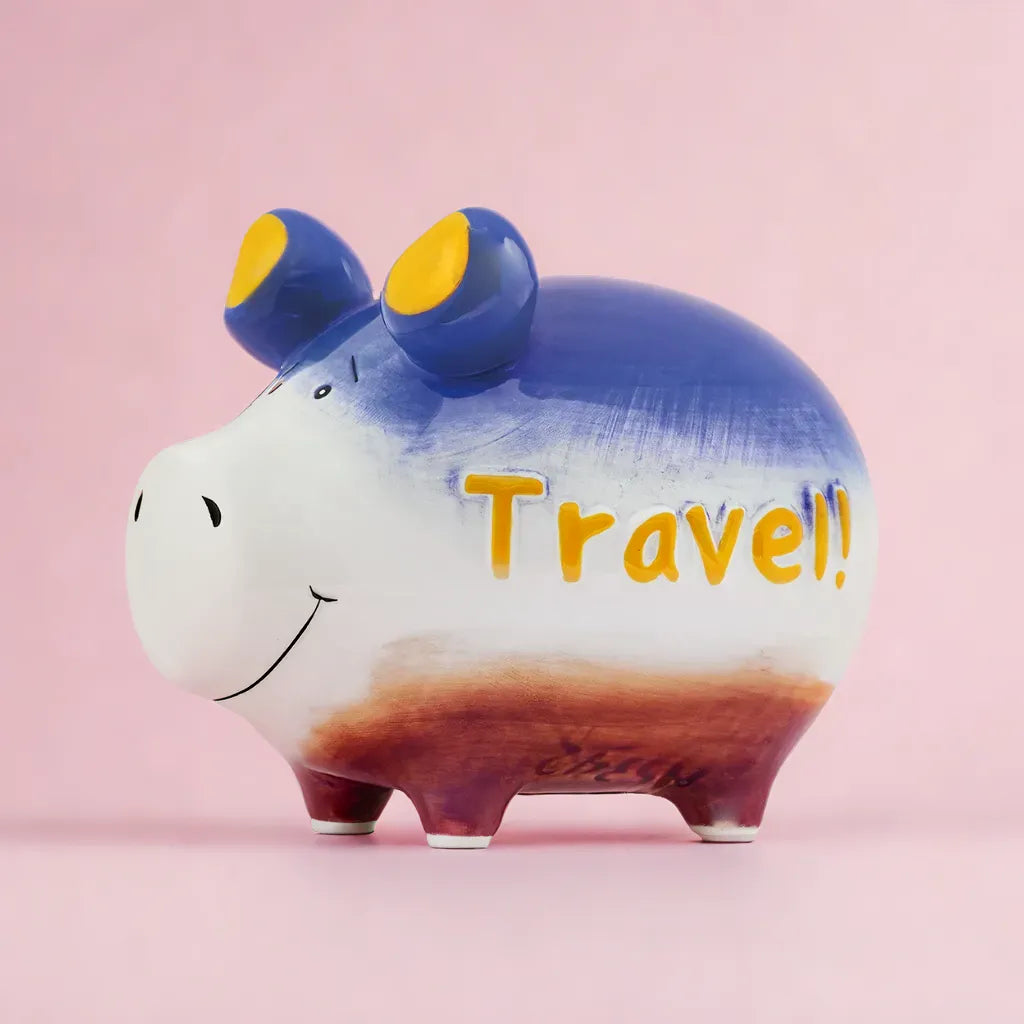 Sparschwein Kleinschweine Travel salvadanaio piccolo ceramica