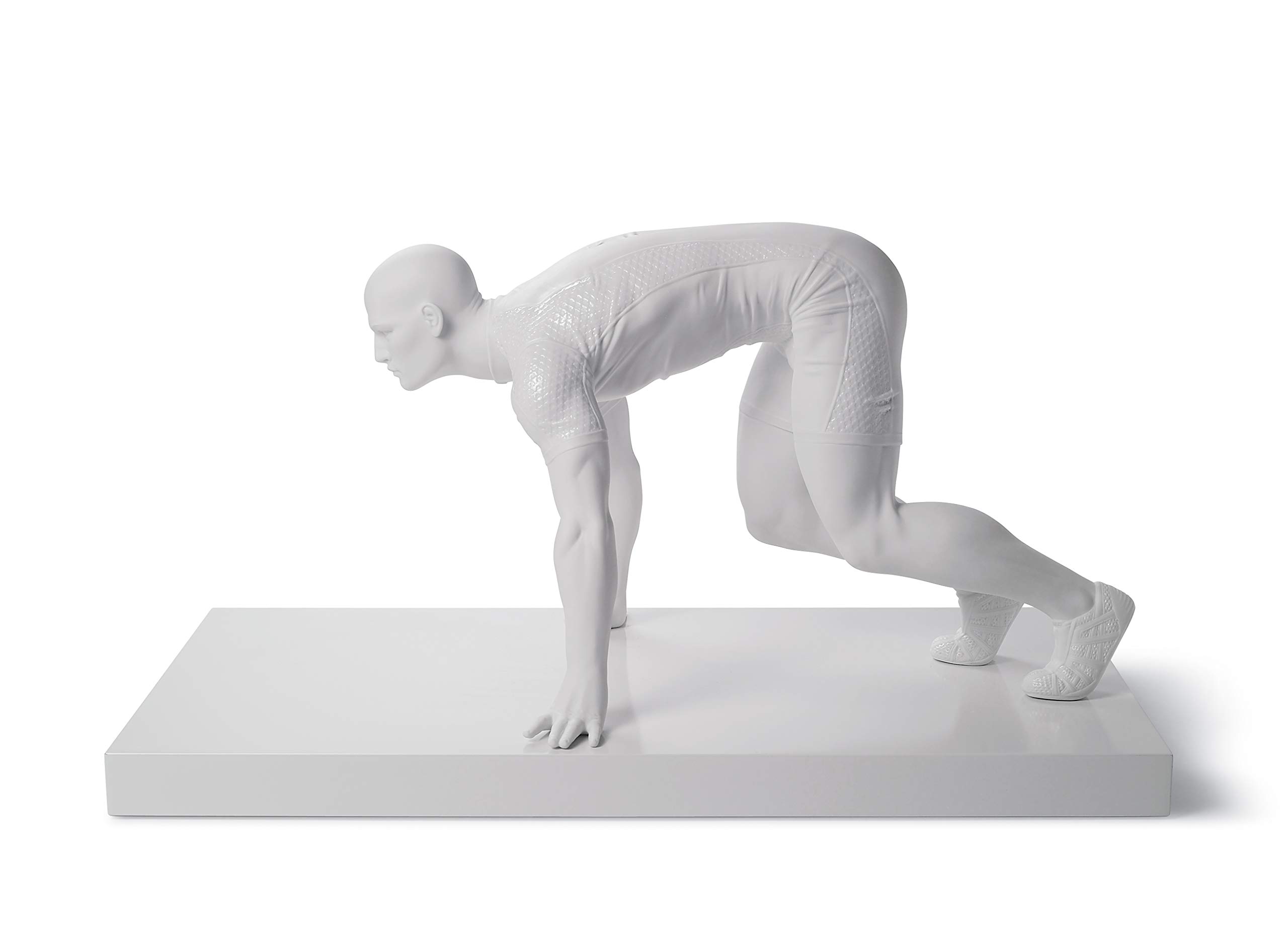Lladró Velocista figurina porcellana uomo atleta sport