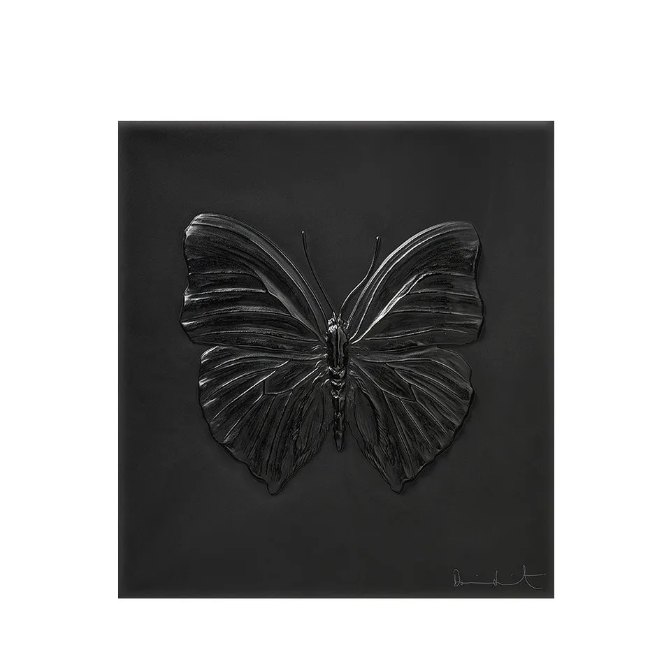 Lalique Eternal Love Damien Hirst pannello cristallo nero