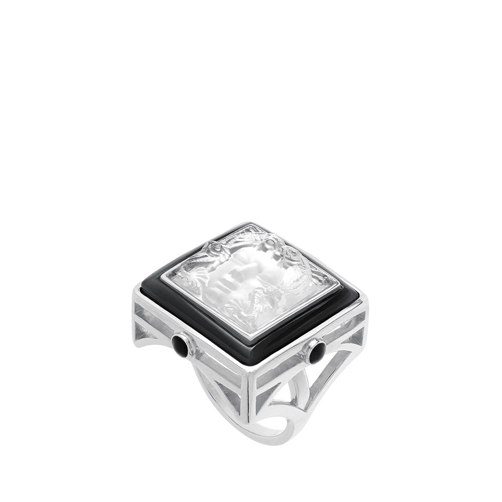 Lalique Aréthuse Anello argento misura 51 motivo donna