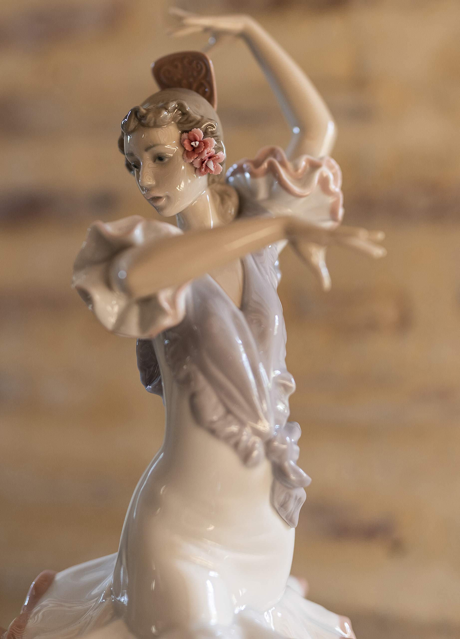 Lladró Sculture Coppia Amor Brujo figurina flamenco porcellana