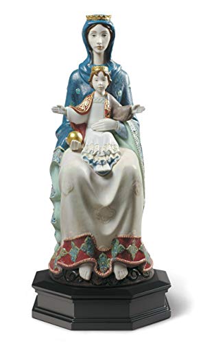 Lladró Mater Romantica statuetta Madonna porcellana