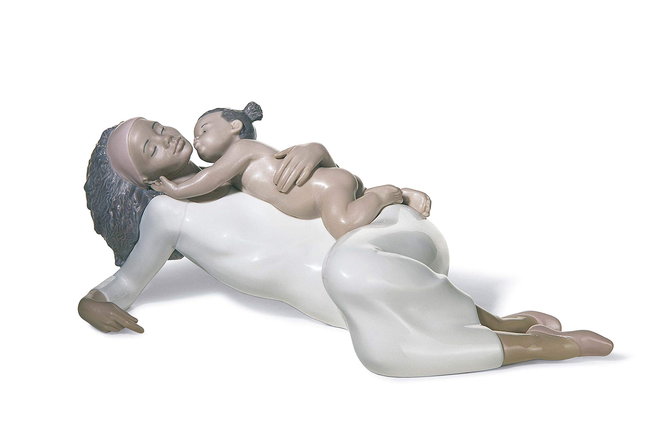 Lladró Sculture Baci Alla Mamma figurina madre porcellana
