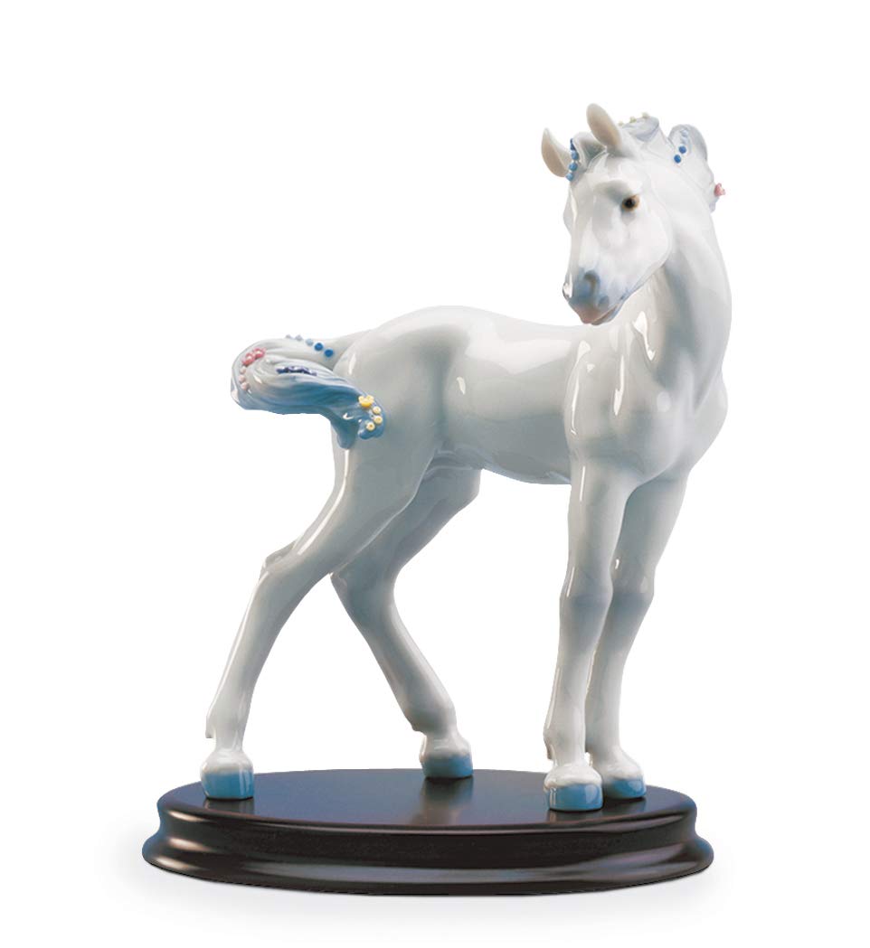 Lladró Sculture Il Cavallo figurina porcellana lucida