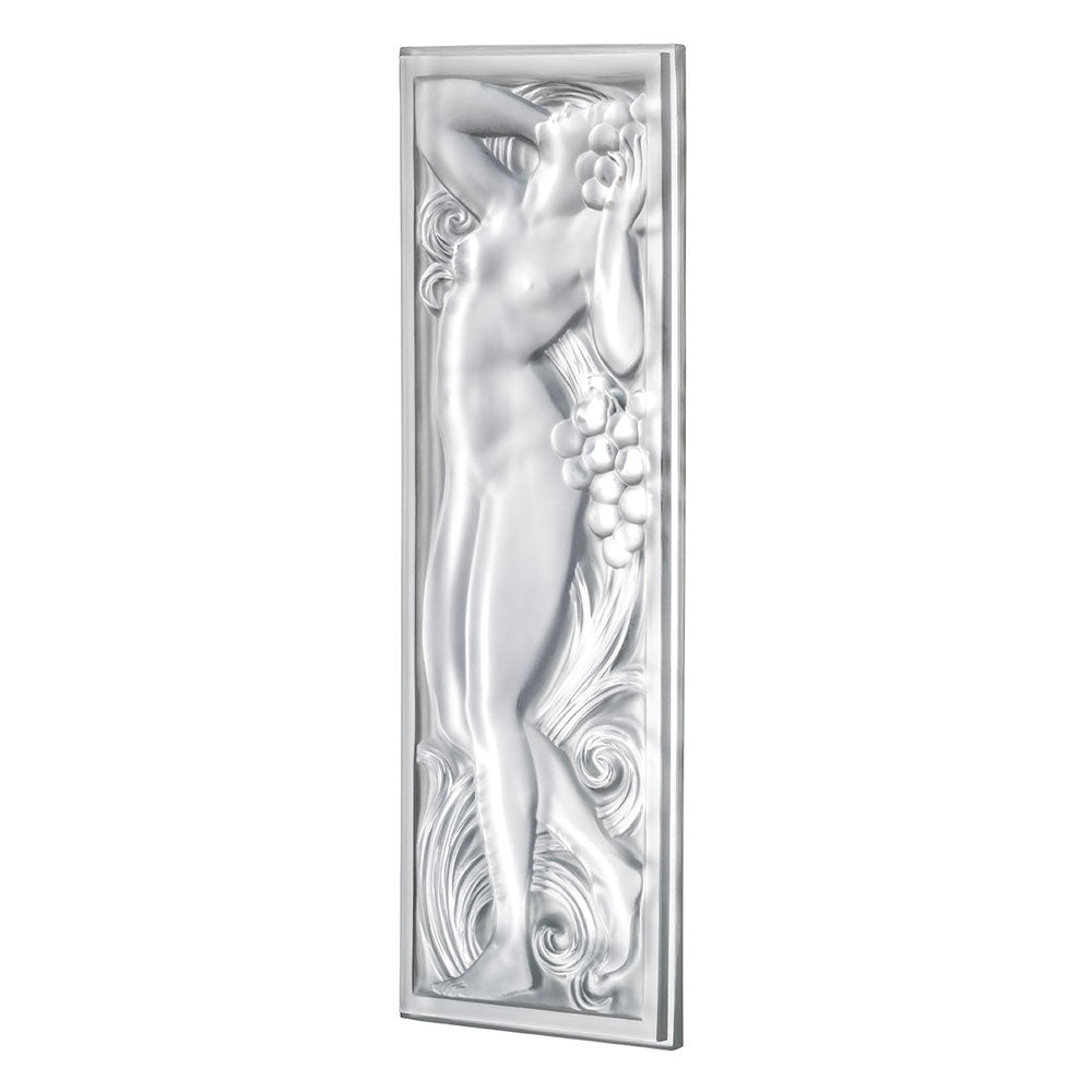 Lalique Femme Tête Levée pannello cristallo incolore
