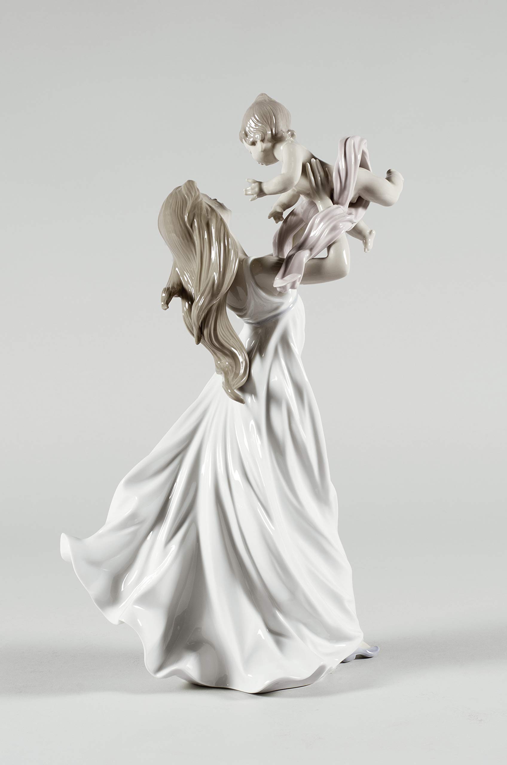 Lladró Sculture Mio Bellissimo Bebè Figurina Porcellana Madre
