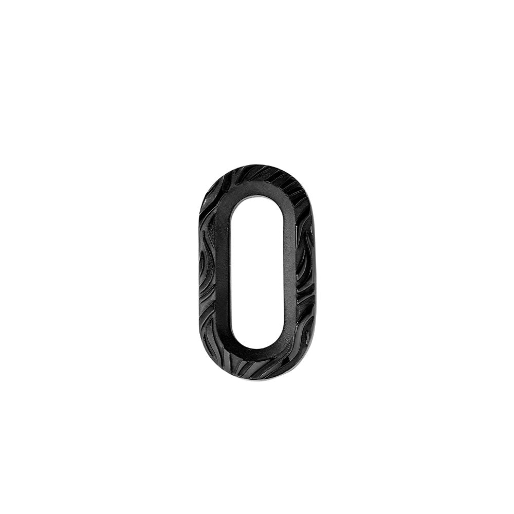 Lalique Empreinte animale accessorio cristallo nero