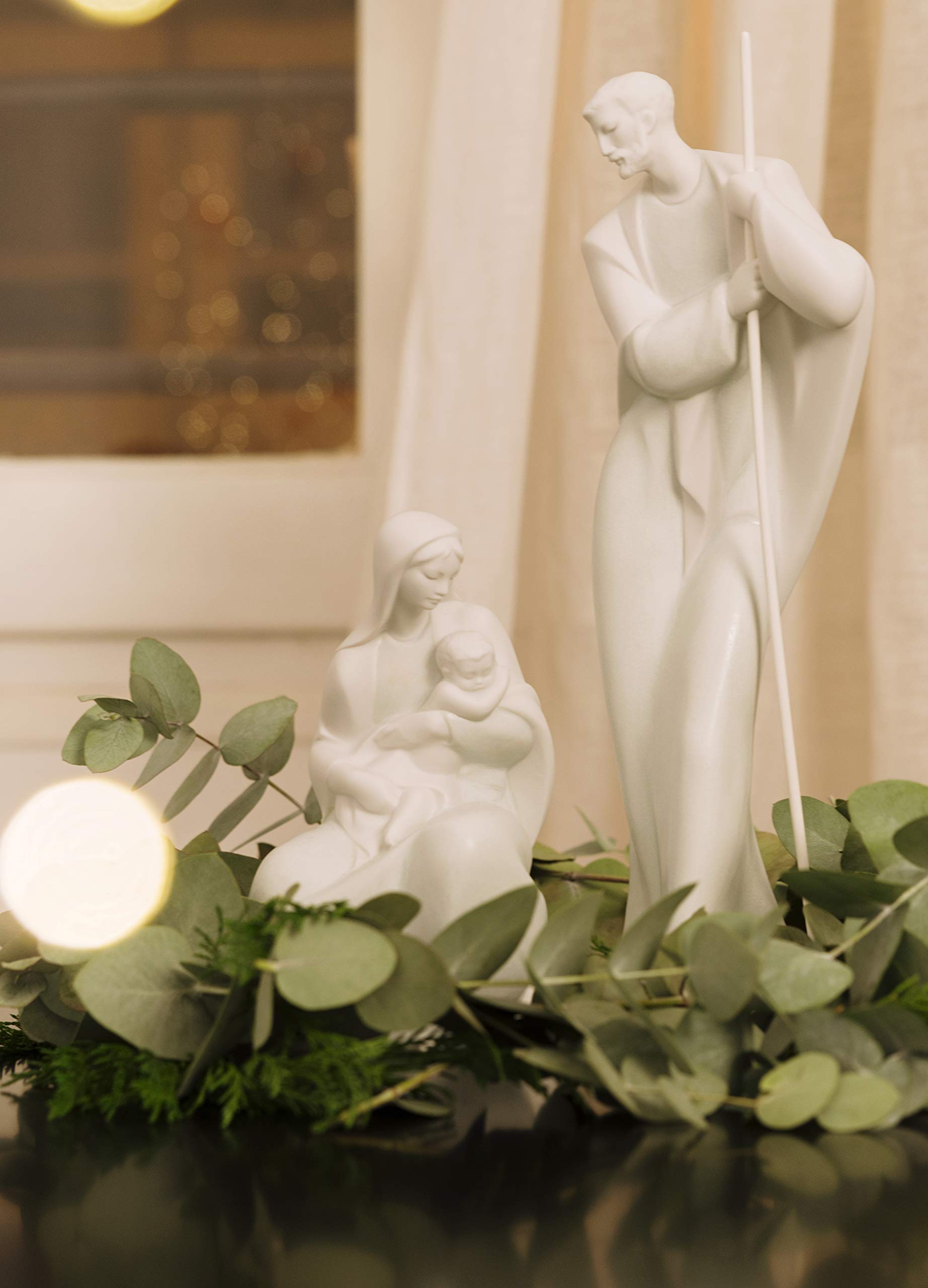 Lladró Sculture Madonna con Bambino figurina porcellana