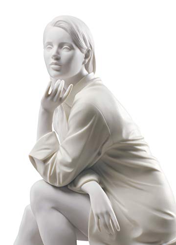 Lladró Un Momento di Tranquillità figurina donna porcellana