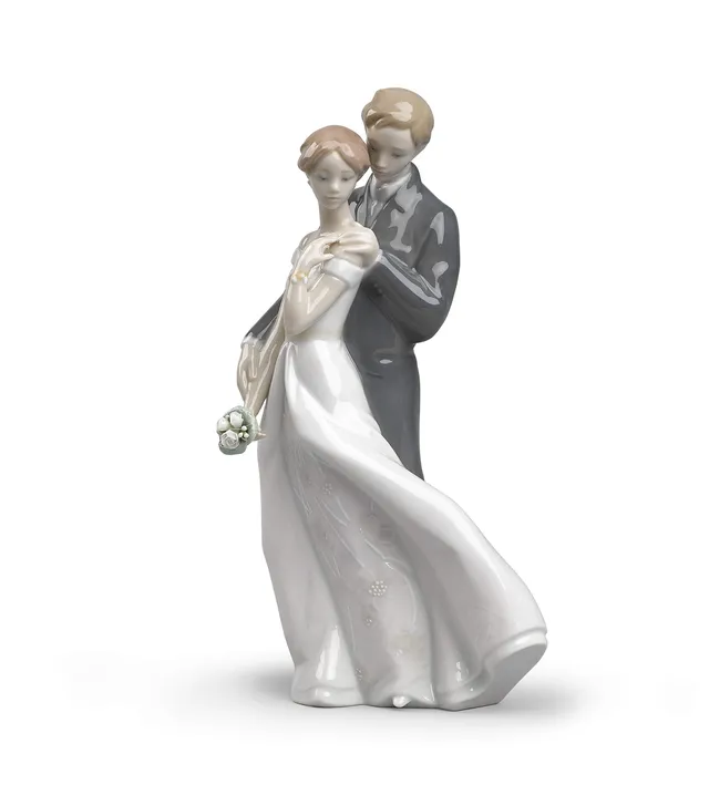 Lladró Amore Eterno figurina porcellana anniversario coppia