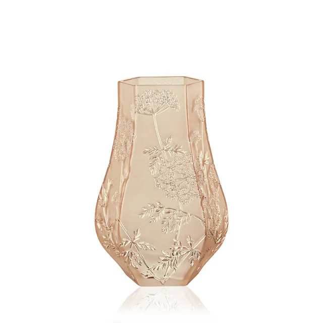 Lalique Ombelles Vaso cristallo Taglia L satinato