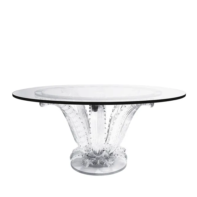 René Lalique Cactus tavolo rotondo cristallo Taglia Unica