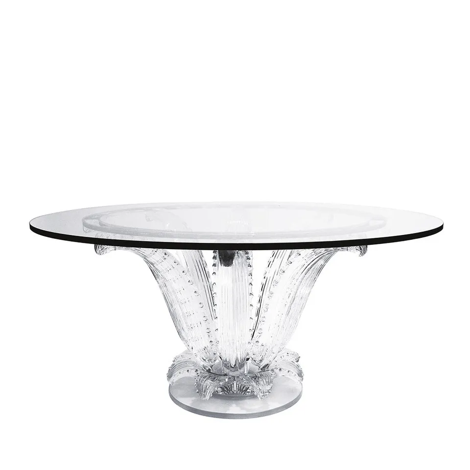René Lalique Cactus tavolo rotondo cristallo Taglia Unica