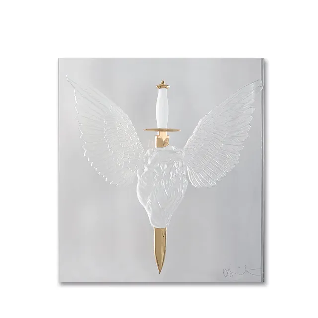Lalique Eternal Prayer pannello decorativo cristallo incolore