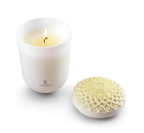 Lladró Echoes of Nature candela Tropical Blossoms porcellana