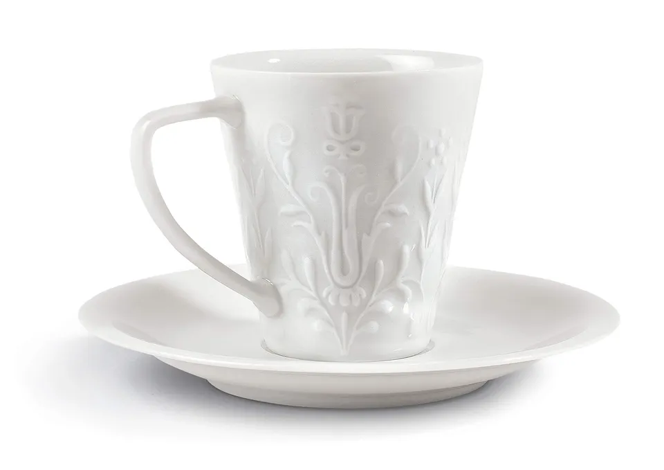 Lladró Logos tazza da tè porcellana fatta a mano