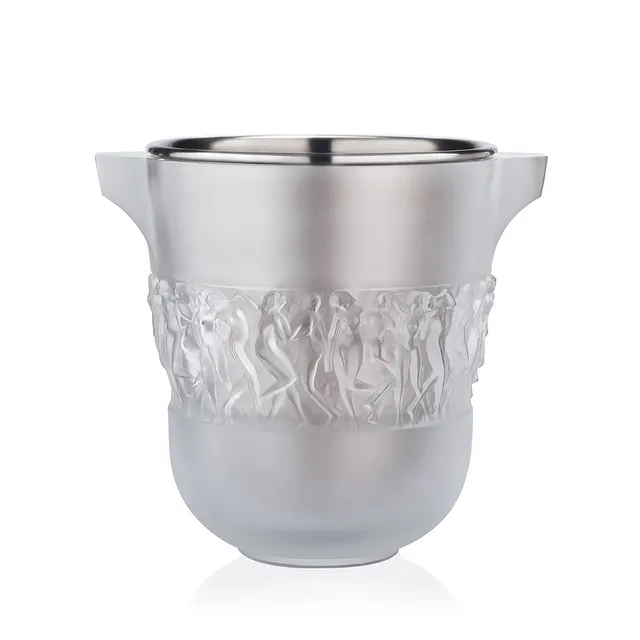 Lalique Bacchantes secchiello champagne vetro incolore misura unica