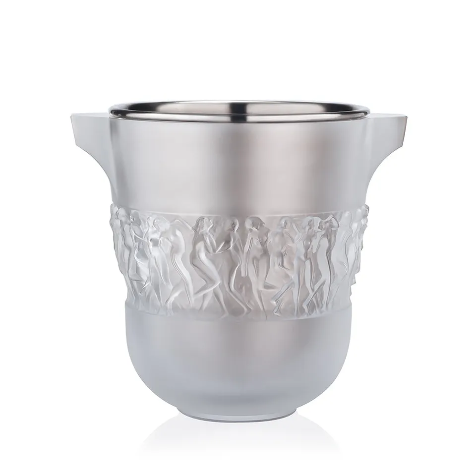 Lalique Bacchantes secchiello champagne vetro incolore misura unica