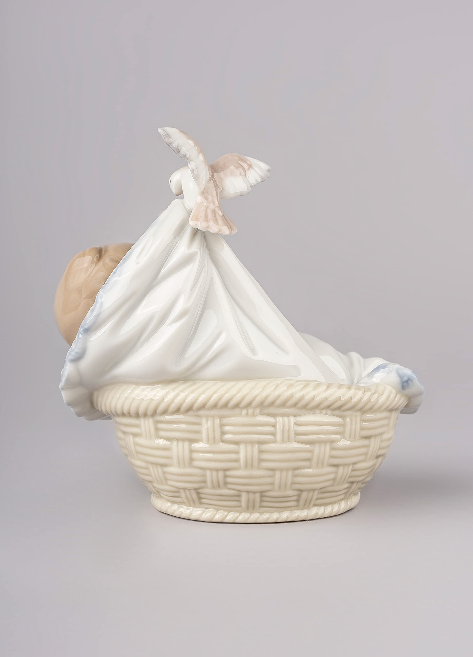 Lladró Teneri Sogni Figurina Bimba Porcellana Fatta Mano